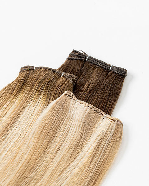 18" Hand Tied Weft Hair Extensions - 2 - Image 4