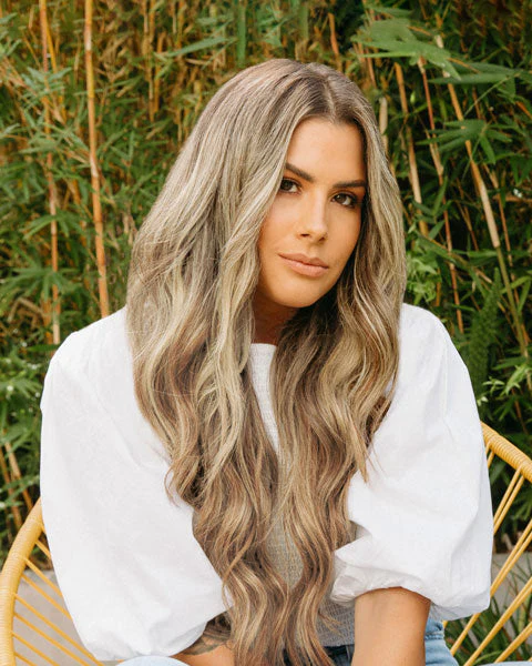 22" Machine Tied Weft Hair Extensions - 116 - Image 2