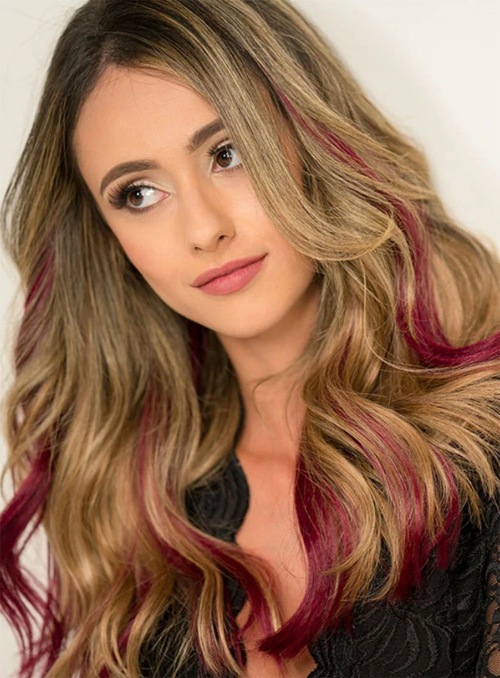 20" Tape-In Hair Extensions - Rooted Emerald - Image 2