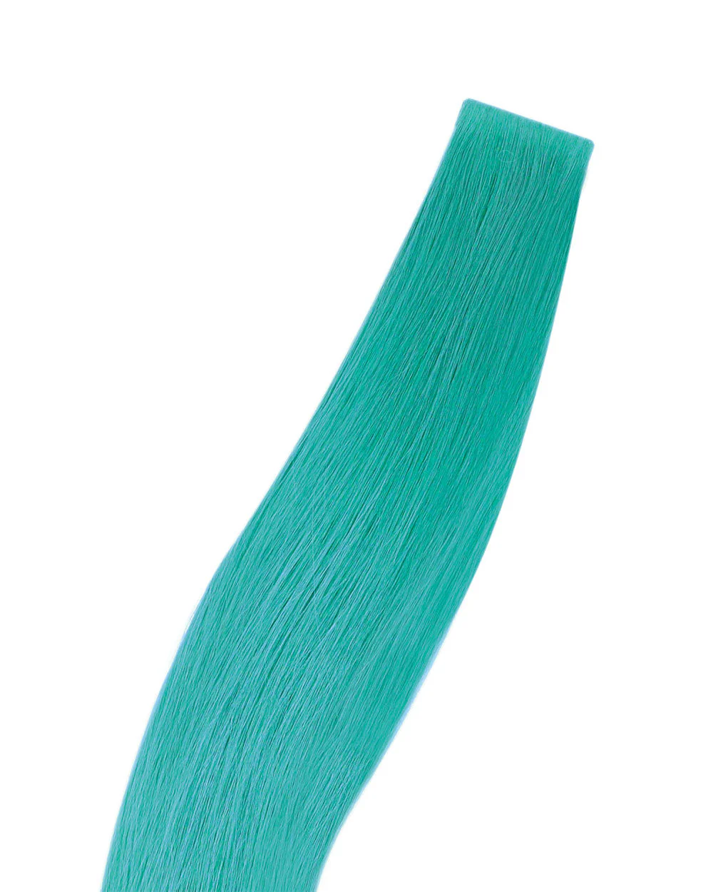 20" Tape-In Hair Extensions - Rooted Emerald - Image 4